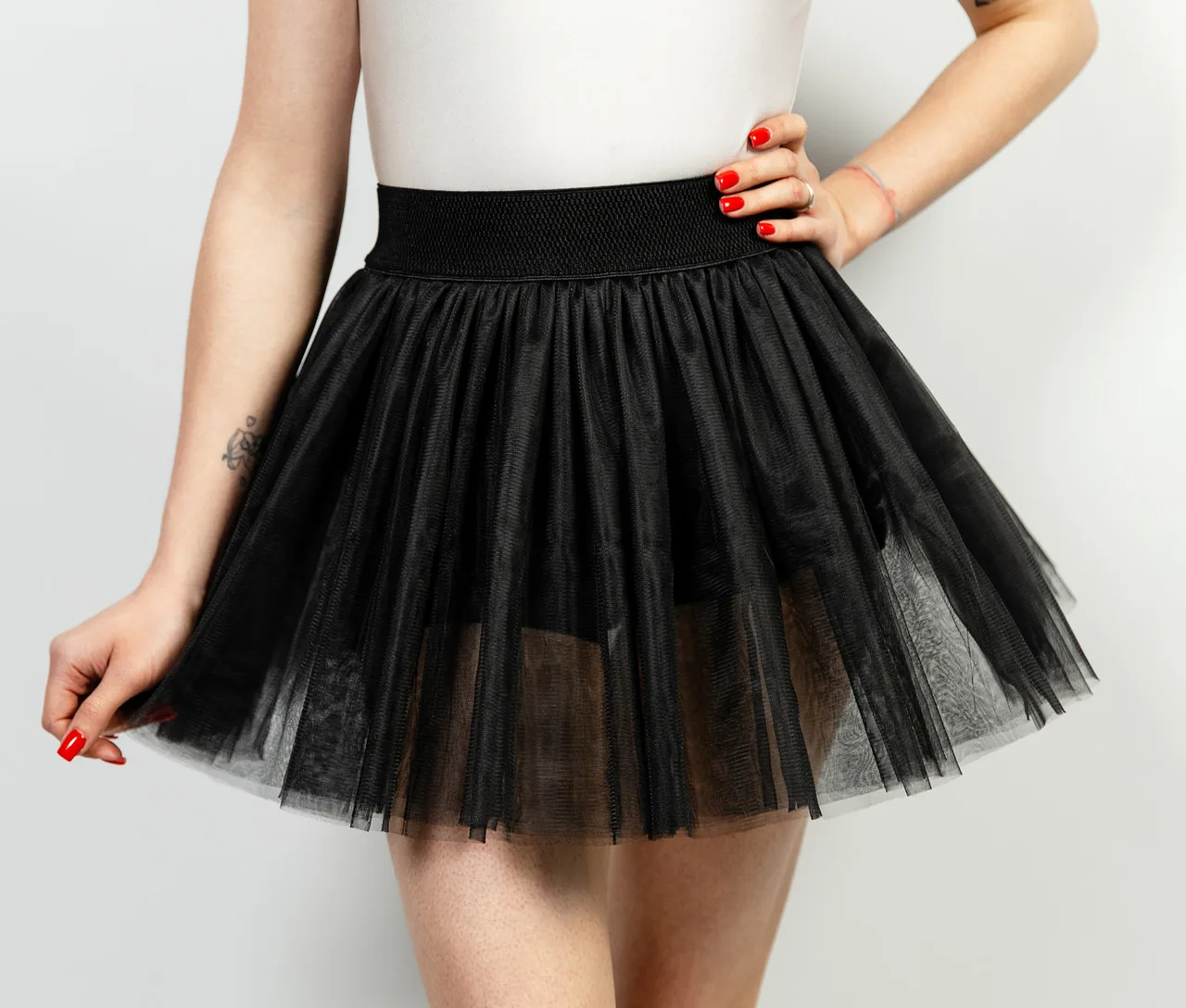 Юбка з євросітки
